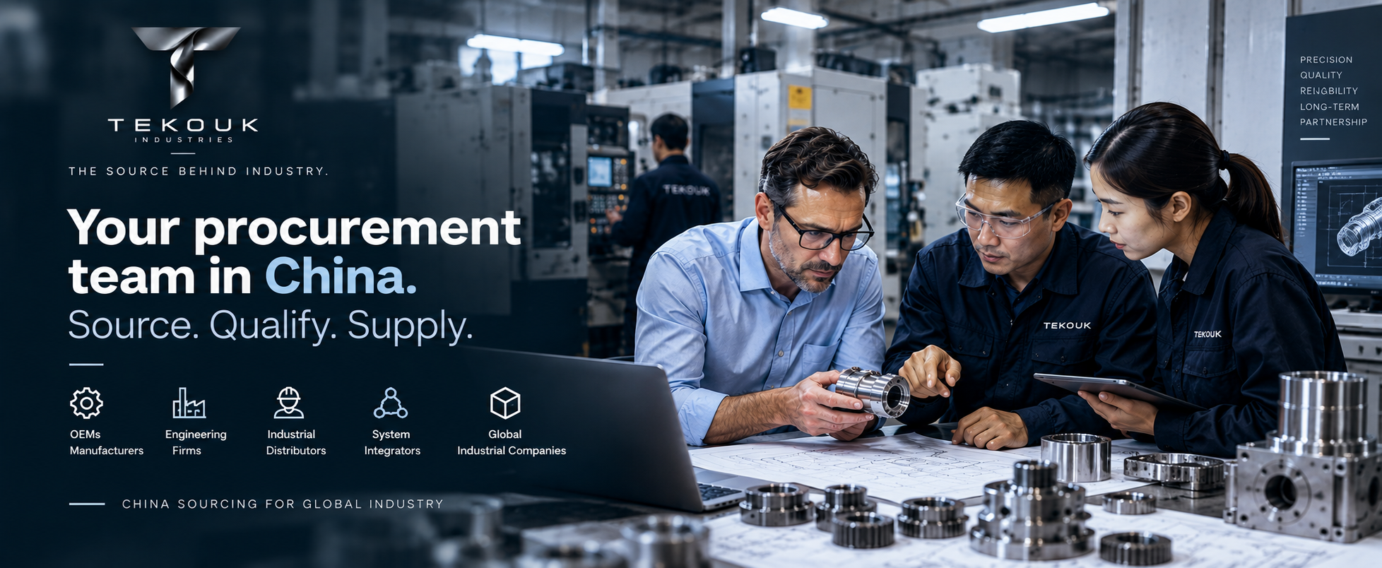 Industrial manufacturing and China sourcing environment